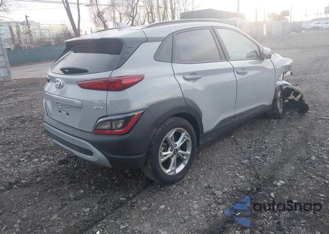 2023 Hyundai Kona Sel z USA, uszkodzony, nr VIN KM8K6CAB1PU060523